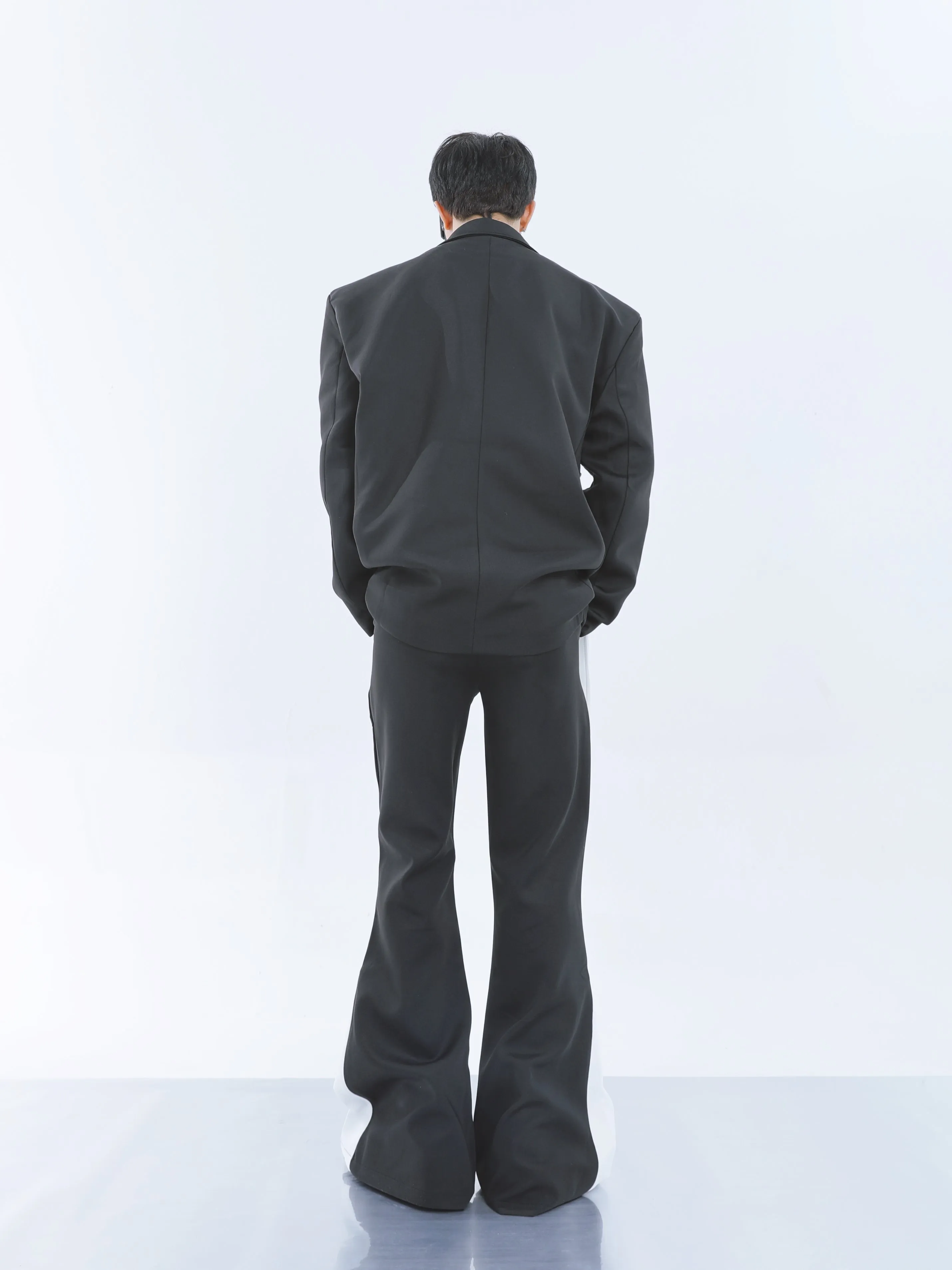 【23s September.】Removable Patchwork Double-Breasted Suit