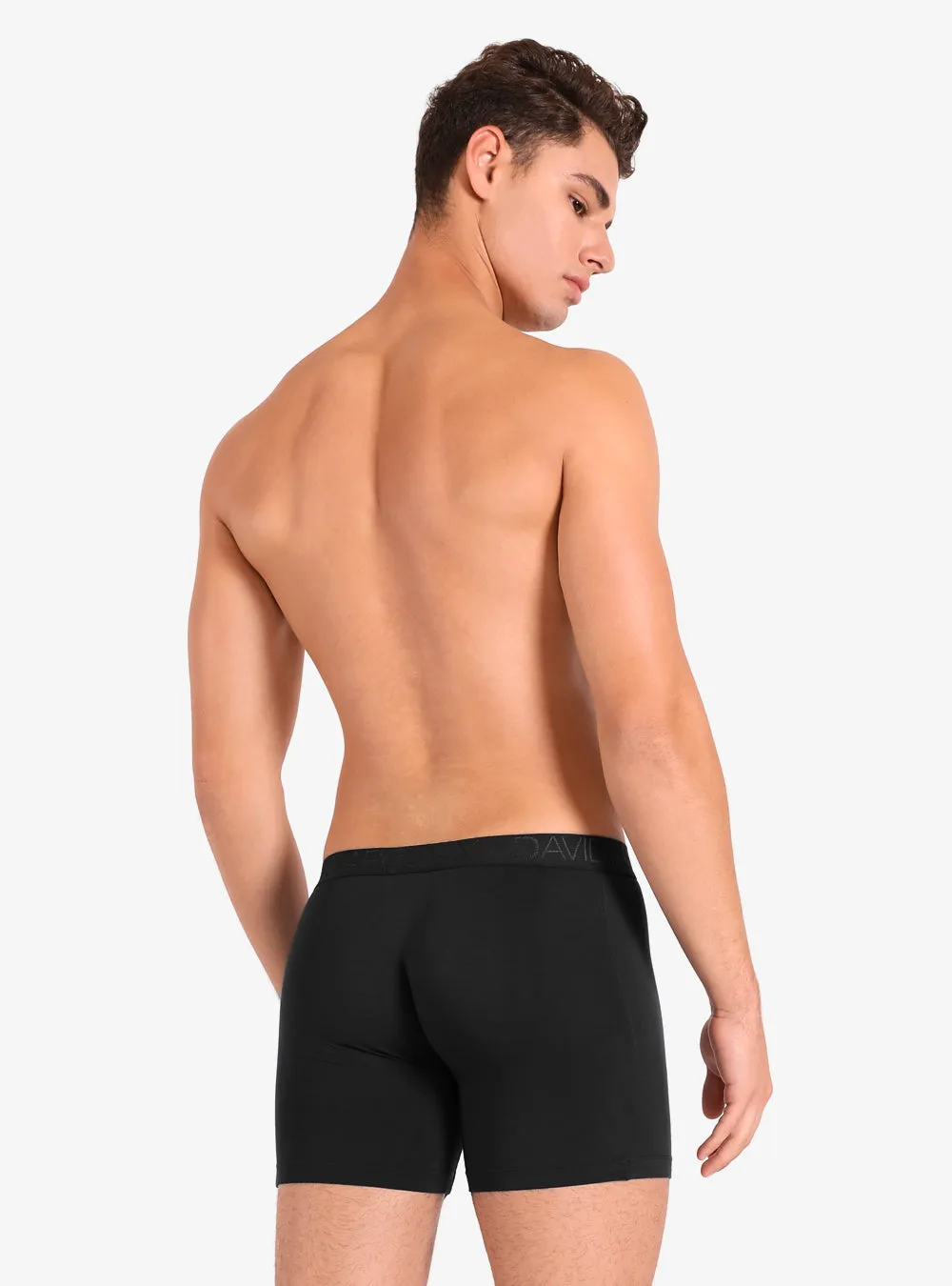 Bamboo Moisture Wicking Boxer Briefs 5.5" (6-Pack)