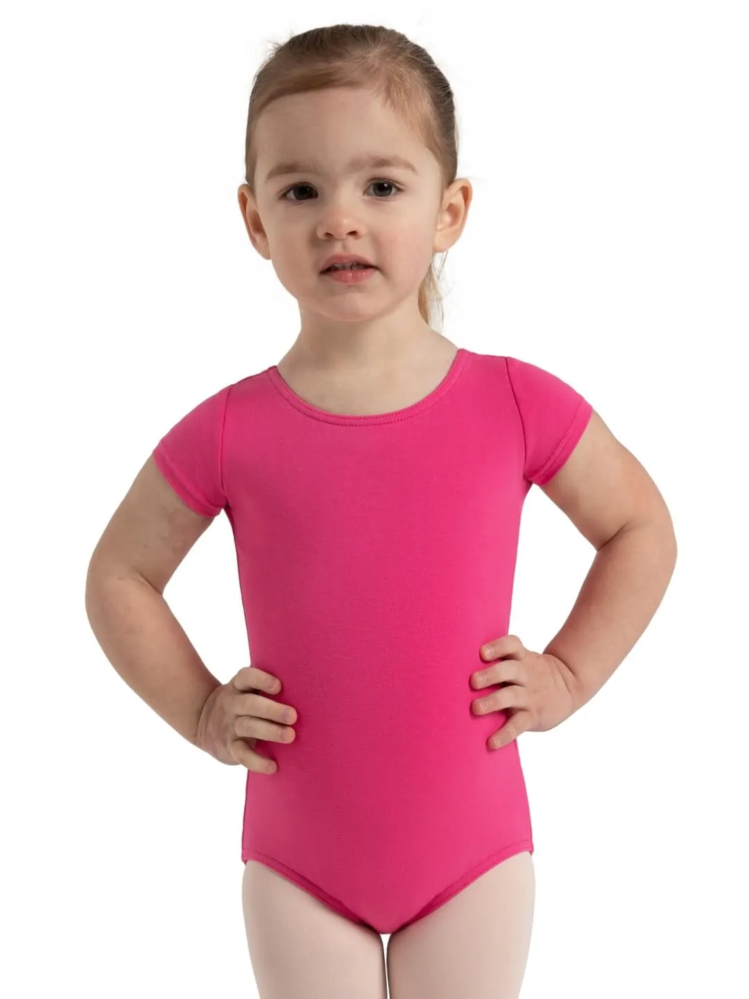 Short Sleeve Leotard - Girls