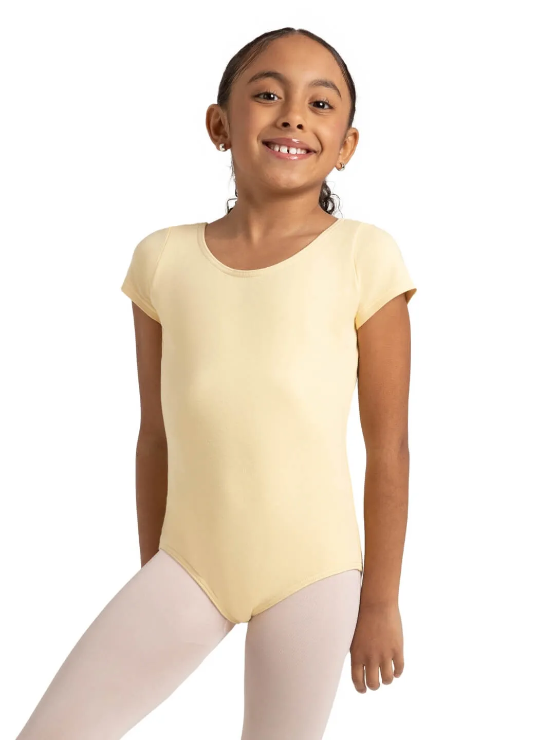 Short Sleeve Leotard - Girls